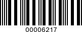 Barcode Image 00006217