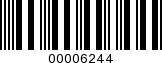 Barcode Image 00006244