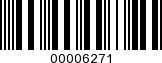 Barcode Image 00006271