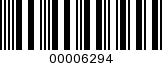 Barcode Image 00006294