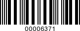 Barcode Image 00006371