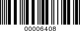 Barcode Image 00006408