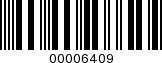 Barcode Image 00006409