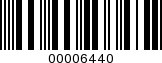 Barcode Image 00006440