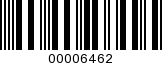 Barcode Image 00006462