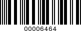 Barcode Image 00006464