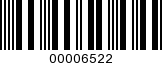 Barcode Image 00006522