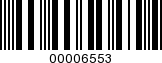 Barcode Image 00006553