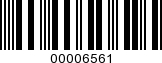 Barcode Image 00006561