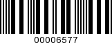 Barcode Image 00006577