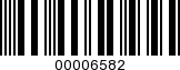 Barcode Image 00006582