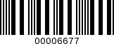 Barcode Image 00006677