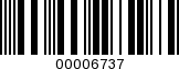 Barcode Image 00006737