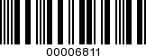 Barcode Image 00006811