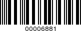 Barcode Image 00006881