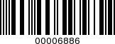 Barcode Image 00006886