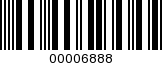 Barcode Image 00006888