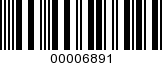 Barcode Image 00006891