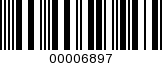 Barcode Image 00006897