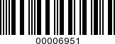 Barcode Image 00006951