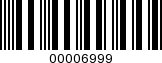 Barcode Image 00006999