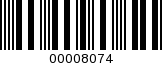 Barcode Image 00008074