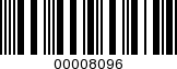 Barcode Image 00008096