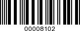 Barcode Image 00008102