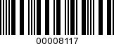 Barcode Image 00008117