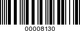 Barcode Image 00008130