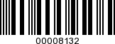 Barcode Image 00008132