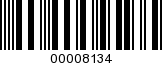 Barcode Image 00008134
