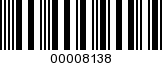 Barcode Image 00008138