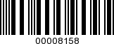 Barcode Image 00008158