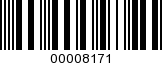 Barcode Image 00008171