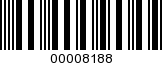 Barcode Image 00008188