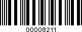 Barcode Image 00008211