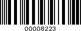 Barcode Image 00008223