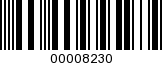 Barcode Image 00008230