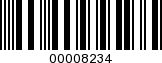 Barcode Image 00008234