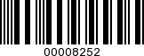 Barcode Image 00008252