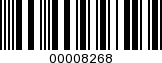 Barcode Image 00008268