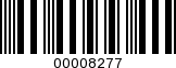 Barcode Image 00008277