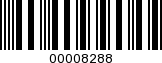 Barcode Image 00008288