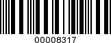 Barcode Image 00008317