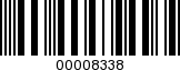 Barcode Image 00008338