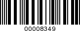 Barcode Image 00008349