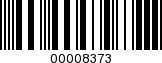 Barcode Image 00008373