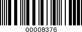 Barcode Image 00008376
