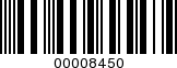 Barcode Image 00008450